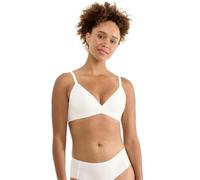 Sloggi Zero Feel Pure The Push Up Soutien-Gorge, Silk White, M Grande Taille Femmes