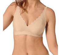 sloggi ZERO Feel Wavy Bralette Soutien-gorge Femme, PEANUT BUTTER, S