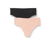 sloggi Zero Microfibre 2.0 Hipstring C2P Femme, Brown - Dark Combination, L