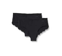 SLOGGI Slip 'ZERO Modal 2.0 H' gris foncé / noir, Taille XS