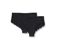 sloggi Zero Modal 2.0 H Short 2P Femme, Black, S