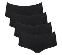 Sloggi - Zero Modal 2.0 - Short - Lot de 4 (S noir), 4 x noir., S