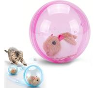 sloiaz 2026 Nouvelle Balle Interactive à roulement Automatique for Chat, Jouet électrique Mobile for Animaux de Compagnie simulé Roulant à 360 °, Jeu de Poursuite en intérieur(Pink,Mouse-B)