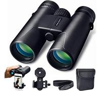 Slokey Jumelles 10x42 - Jumelles Professionnelles et Puissantes à Longue Portée - Prismes BAK4 et FMC Légers et Étanches - Idéales pour la Chasse, l'Astronomie, l'Observation Oiseaux et Camping
