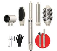 Slopehill Airstyler 5 en 1 Ion Sèche-cheveux 110000rpm Fer à friser multifonction Fer à friser automatique Brosse à cheveux chaude lisseur, coiffage, boucler et