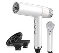 slopehill Sèche-Cheveux Professionnel 110 000 tr/min Moteur Sans Balais | Micro-Filtre Innovant, Technologie Oxy Active, Affichage LED, 268g Super Léger, 2000W