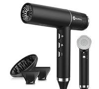 Slopehill Sèche-Cheveux Professionnel avec Moteur Sans Balais Unique | Micro-Filtre Innovant | Technologie Oxy Active | Affichage Led | 268g Super Léger, 2000W (Noir)