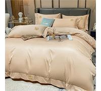 SLOPSS Coton Four Piece Set All Pure Cotton européenne Entrée Lux Style Minimaliste Duite de couchet Hôtel Lisque m lit-3 (Couleur: (5)