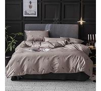 SLOPSS Cotton Bedding Sets Luxury Full Twin Duvet Covers Quilt Cover with Pillowcases Star Hotel Quality (Color D Size : Double) (C King)