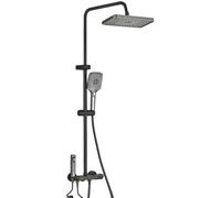 SLOPSS Ensembles de Douche pour Salle de Bain Black Piano Digne Douche Discus