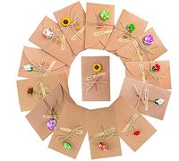 SLOSH 20 Carte de vœux Carte postale enveloppes rétro enveloppes Papier Kraft invitation vides cartes de vœux de mariage anniversaire Lettre Noël