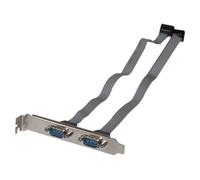 Slot Bracket With 2 X Db9 Ports