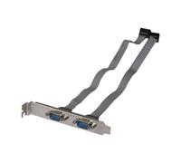 Slot Bracket With 2 X Db9 Ports