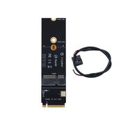 Slot de Chave NGFF M.2 +E para M.2M Adaptador Placa WiFi PCI-Express PCIe LAN Sem Fio NVMe