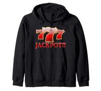 Slot Machine 777 Jackpot Gambling Casino Winner T-Shirt Sweat à Capuche