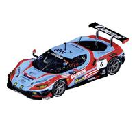 Slotcar - Carrera - Ferrari 296 GT3 - DIGITAL 132 - Éclairage avant et arrière - Pour enfants à partir de 6 ans