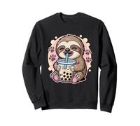 Sloth Boba Tea Bubble Tea Anime Kawaii Sweatshirt