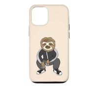 Sloth Doing A Slav Squat in His Tracksuit Coque pour iPhone 12/12 Pro