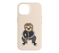 Sloth Doing A Slav Squat in His Tracksuit Coque pour iPhone 14