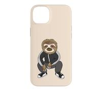 Sloth Doing A Slav Squat in His Tracksuit Coque pour iPhone 14 Plus