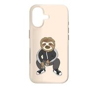 Sloth Doing A Slav Squat in His Tracksuit Coque pour iPhone 17