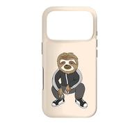 Sloth Doing A Slav Squat in His Tracksuit Coque pour iPhone 17 Pro