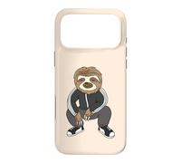 Sloth Doing A Slav Squat in His Tracksuit Coque pour iPhone 17 Pro Max