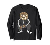 Sloth Doing A Slav Squat in His Tracksuit Manche Longue