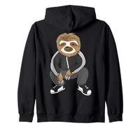 Sloth Doing A Slav Squat in His Tracksuit Sweat à Capuche