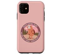 Sloth Hiking Team on y Arrive Quand on y Arrive Funny Meme Coque pour iPhone 11