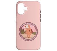 Sloth Hiking Team on y Arrive Quand on y Arrive Funny Meme Coque pour iPhone 16