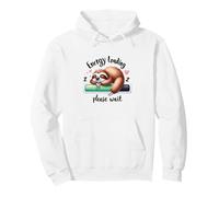 Sloth Lazy Energy Loading Veuillez Attendre Aujourd'hui Sweat à Capuche