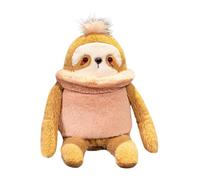 Sloth Peluche Paresseux en Peluche | Oreiller câlin - Doudou pour garçons filles, en peluche jouet de chambre à coucher décor de chambre à coucher, Saint Valentin Pâques