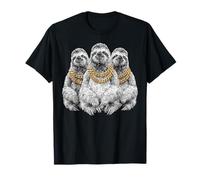 Sloth Rap Old School Retro Streetwear Années 80 90 Trois T-Shirt