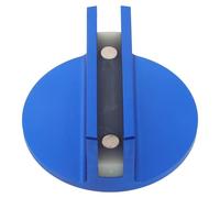 Slotted Jack Pad - Frame Rail Lift Protector, Magnetic Jacking Adapter Slot Support, Auto Repair Maintenance Tool | Car SUV Vehicle Rubber Steel Lifting Block Garage Workshop Safety Accessory