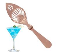 Slotted Spoon Cuillère en acier inoxydable - Design creux - Outil de bar pour absinthe, buffet - Cuillère de service pour cuillère de cuisine, cuillère à tamis pour restauration, mélange de cocktail