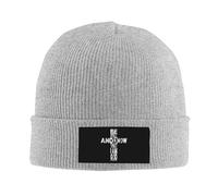 Slouch Bonnet Tricoté Psaume 46:10 Livre de Foi Dieu Christianisme Tricoter Chapeau Extensible Beanie Tricoté pour Adultes Sports Cyclisme