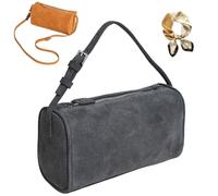 Slouchy Suede Hobo Bags, Women Versatile Retro Leather Handbag, Fashion Elegance Shoulder Bag for Fall and Winter