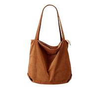 Slouchy Tote Purses, Ladies Bags, Casual Large Capacity Shopping Handbag, Simple Retro Fashion Shoulder Bag(Brown)