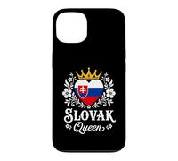 Slovak Queen Slovakia Flag Proud Slovak Woman Coque pour iPhone 13