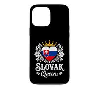 Slovak Queen Slovakia Flag Proud Slovak Woman Coque pour iPhone 13 Pro Max