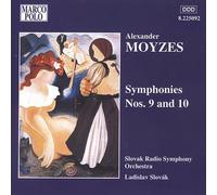Ladislav Slovak – Moyzes : Symphonies n° 9 et 10
