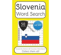 Slovenia Word Search Book: Words Search With Easy To Read Print about Slovenia, Travel, Culture and More | 6x9 inches, 100 pages | 50 puzzles. Ideal ... English, Spanish, Italian, French and German.