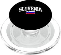 Slovénie ami Cadeau Slovénie Patrie Slovénie Vacances PopSockets PopGrip pour MagSafe