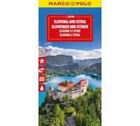 Slovénie et Istrie 1 : 250.000 : Marco Polo Highlights