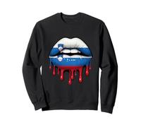 Slovénie Girl Lips Drip Sweatshirt