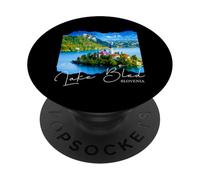 Slovénie Lac de Bled PopSockets PopGrip Adhésif