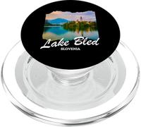 Slovénie Lac de Bled PopSockets PopGrip pour MagSafe