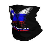 Slovénie Slovène Papillons Slovènes Drapeau Homme Femme Snood Douce Bandana Coupe-Vent Tour De Cou pour Marche Golf Yoga Plein Air