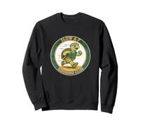 Slow A.F. AF Running Club Turtle Runner Retro Funny Running Sweatshirt